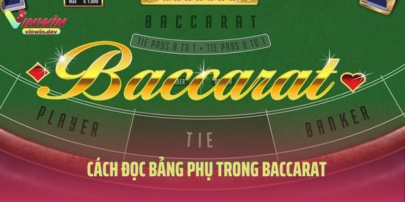 Cách Đọc Bảng Phụ Trong Baccarat Như Một Chuyên Gia Vinwin